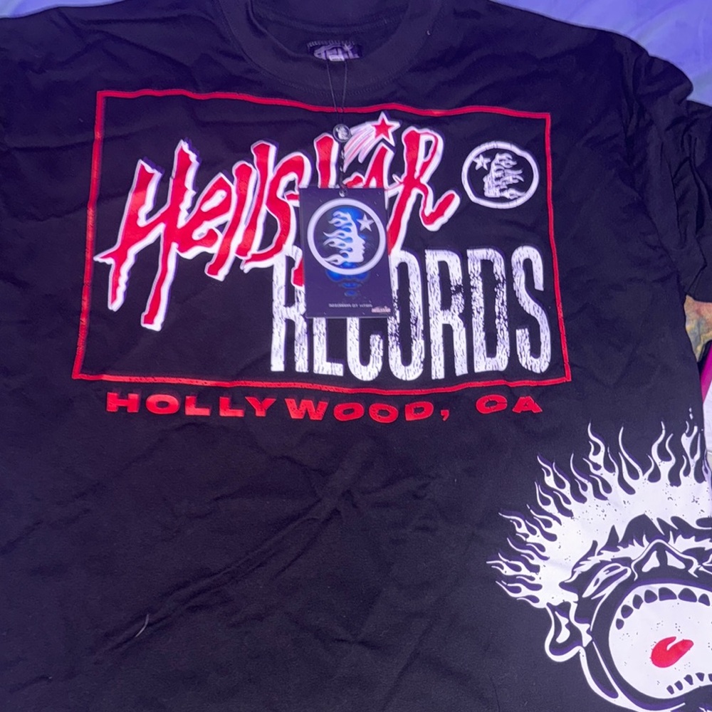 Black Hellstar Records Graphic T-Shirt